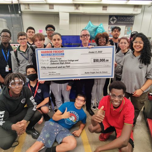 Kevin Finan wins $50,000 for Atlantic Technical College and Technical High School